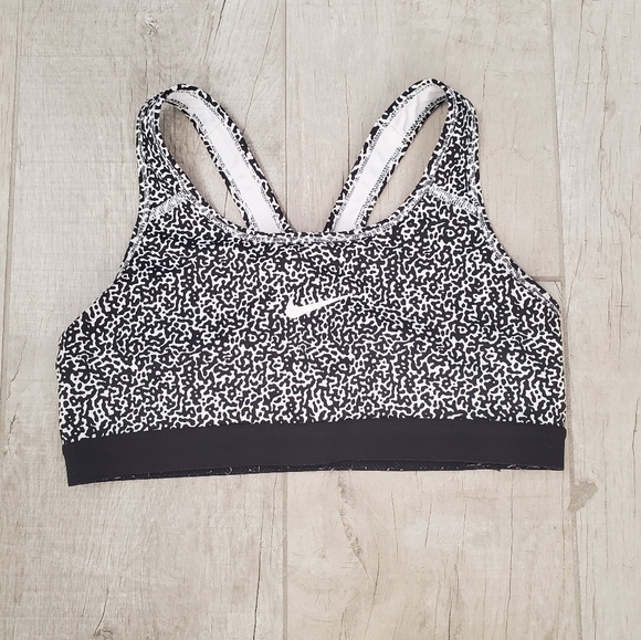 nike leopard bra